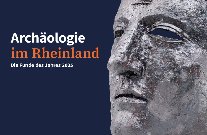 Key visual van de Archaeologie in het Rijnland tentoonstelling