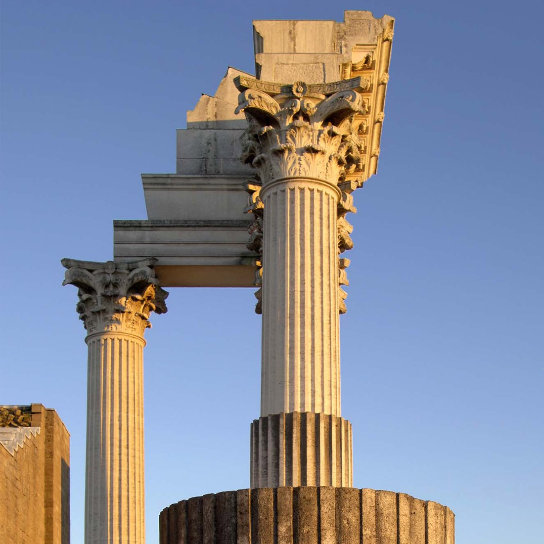 The Columns of the harbour temple