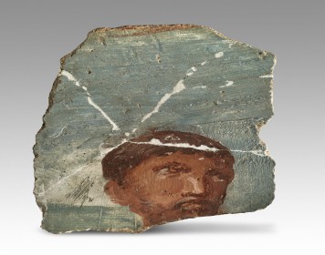 M 11 Pressefoto Fresco-Fragment aus dem LVR-RömerMuseum